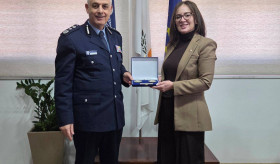 Meeting with the Cheif of Police of Cyprus