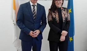 Meeting with Deputy Minister of Research, Innovation and Digital Policy of Cyprus