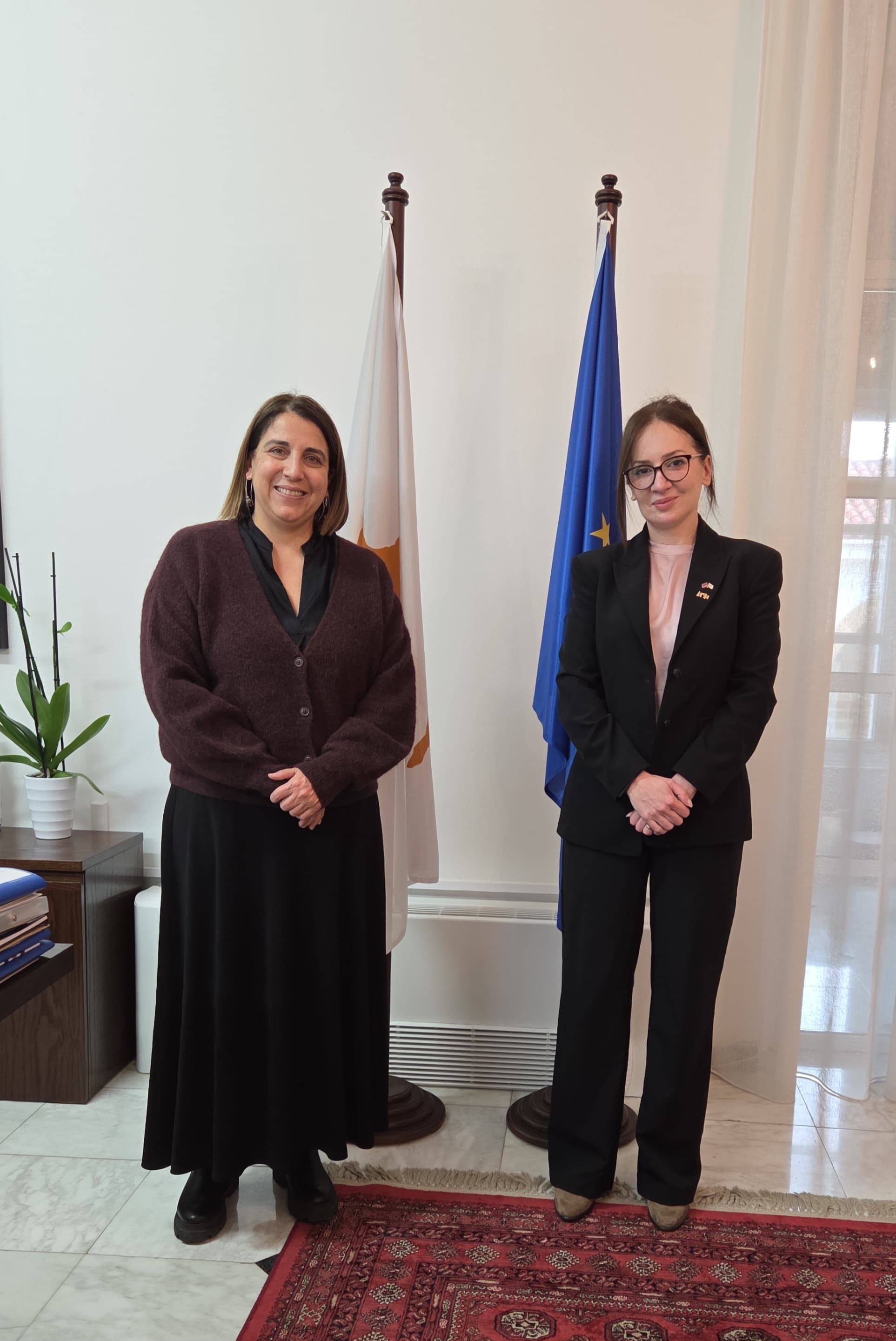Meeting with Deputy Minister to the President of Cyprus