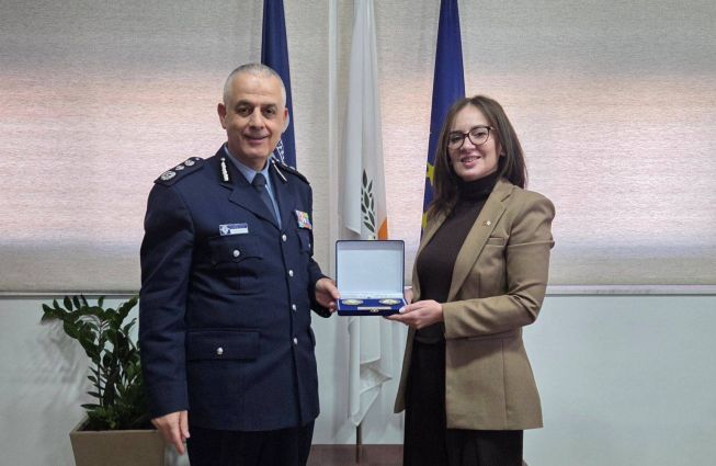 Հանդիպում Կիպրոսի ոստիկանապետի հետ