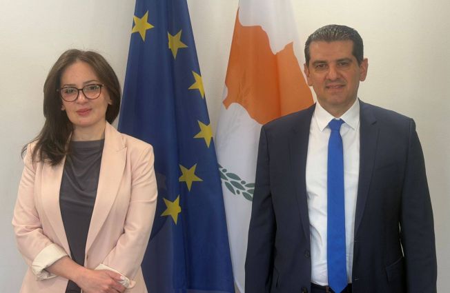 Հանդիպում Կիպրոսի Հանրապետության էներգետիկայի, առևտրի և արդյունաբերության նախարարի հետ